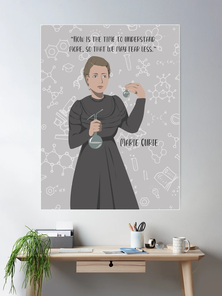 Marie Curie Inspirational Poster - Educational Armenia