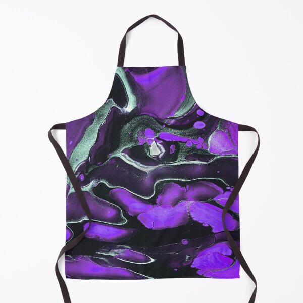 Item preview, Purple Black Paint Pour designed and sold by SilentLilac.
