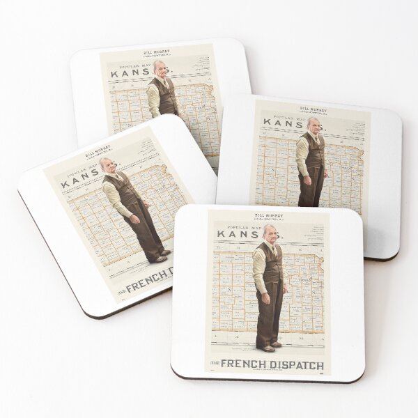 Item preview, The French Dispatch (Wes Anderson) Timothée Chalamet, Adrien Brody, Bill Murray designed and sold by cinemartistic.