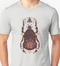 All Seeing Eye - Beetle One - Red Unisex T-Shirt