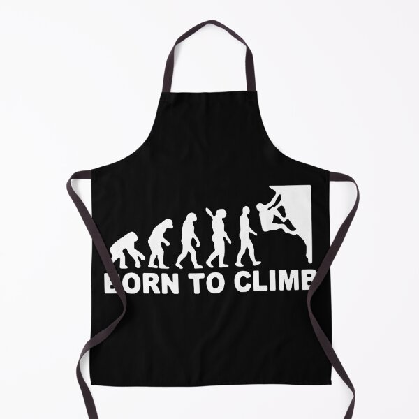 Artikelvorschau, Born to Climb, Mountain Hiking Rock Climbing Heartbeat Funny Art Design Happy Apparel Essential Inspiration Joy Mood Funny entworfen und verkauft von DesignByHeartUK.