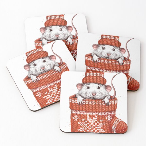 Item preview, mouse in a mitten designed and sold by Niti-Niti.