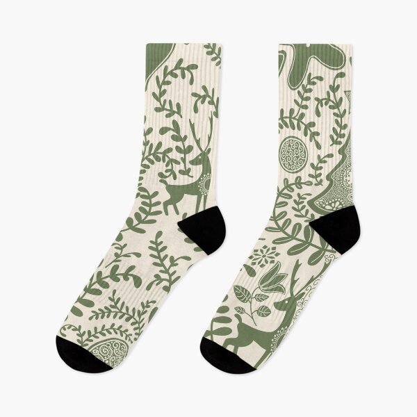 Item preview, christmas damask pattern designed and sold by space-kitten.