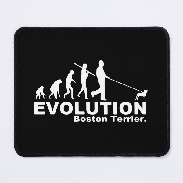 Item preview, Evolution Dog Walker Boston Terrier Essential Love Pet Love Dog Gift Premium Apparel Funny Holiday Xmas designed and sold by DesignByHeartUK.