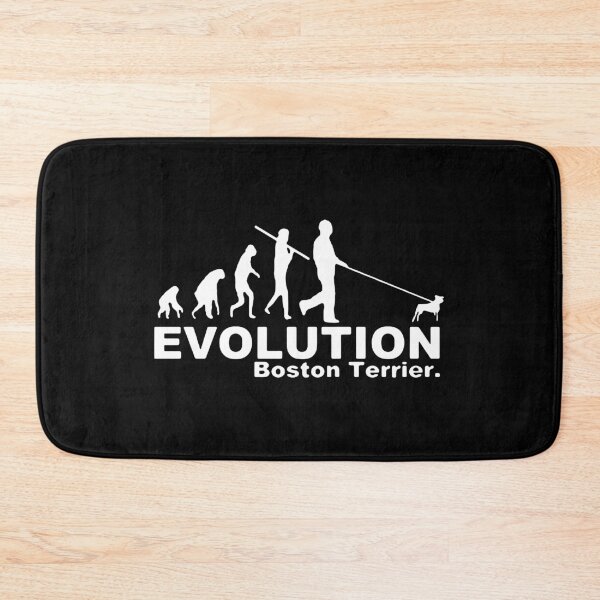 Item preview, Evolution Dog Walker Boston Terrier Essential Love Pet Love Dog Gift Premium Apparel Funny Holiday Xmas designed and sold by DesignByHeartUK.