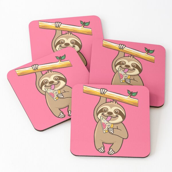 Item preview, Cute Sloth Pizza designed and sold by plushism.