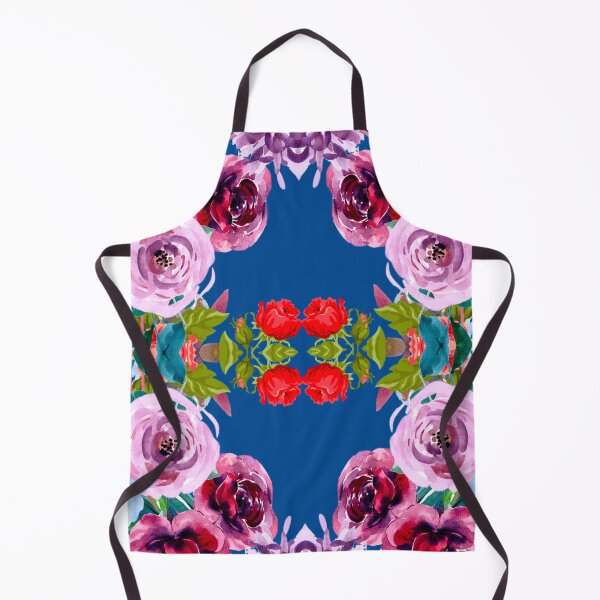 Item preview, Folklore,roses,boho,trellis,watercolour flowers pattern designed and sold by MariaMarinova.