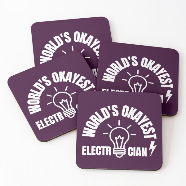 Item preview, World's Okayest Electrician - Funny Electrician Gift designed and sold by mayamay0.