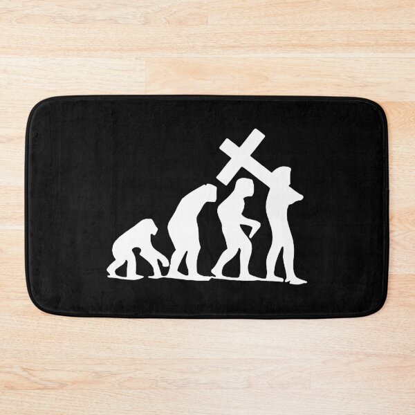 Item preview, Christian Evolution Cross Jesus Gift Premium Apparel Funny Holiday Xmas designed and sold by DesignByHeartUK.