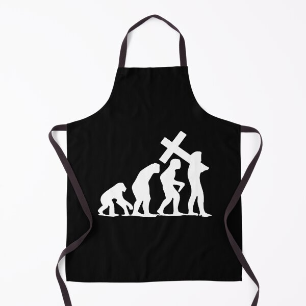 Item preview, Christian Evolution Cross Jesus Gift Premium Apparel Funny Holiday Xmas designed and sold by DesignByHeartUK.