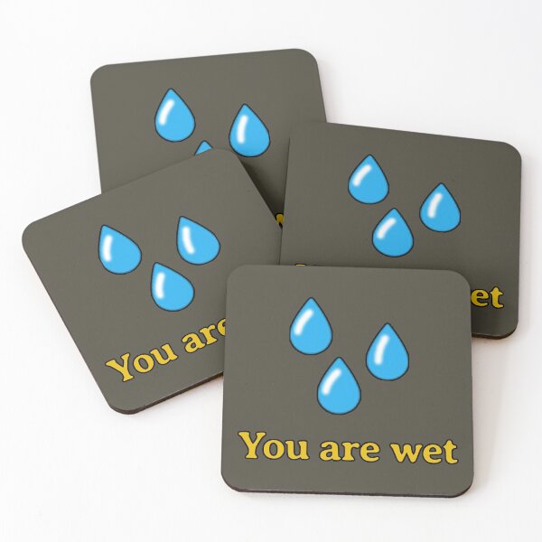 Item preview, Valheim You Are Wet designed and sold by StebopDesigns.