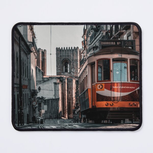 Item preview, Retro Lisbon electric tram designed and sold by roman-visuals.