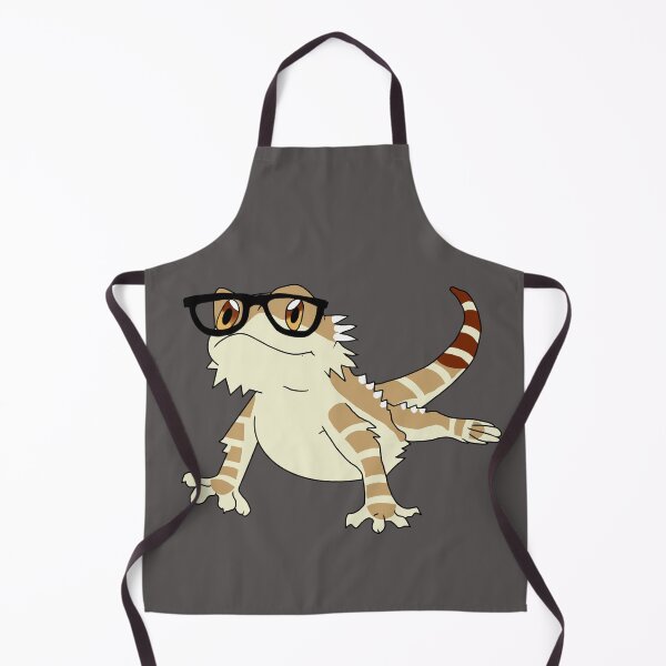 Item preview, Nerdy Bearded Dragon funny cute designed and sold by Cedarrue.