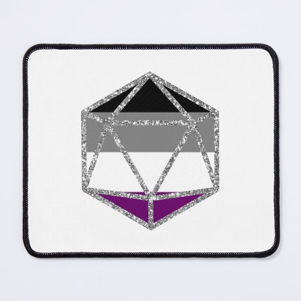 Item preview, ASEXUAL D20 designed and sold by JadeRiverImages.