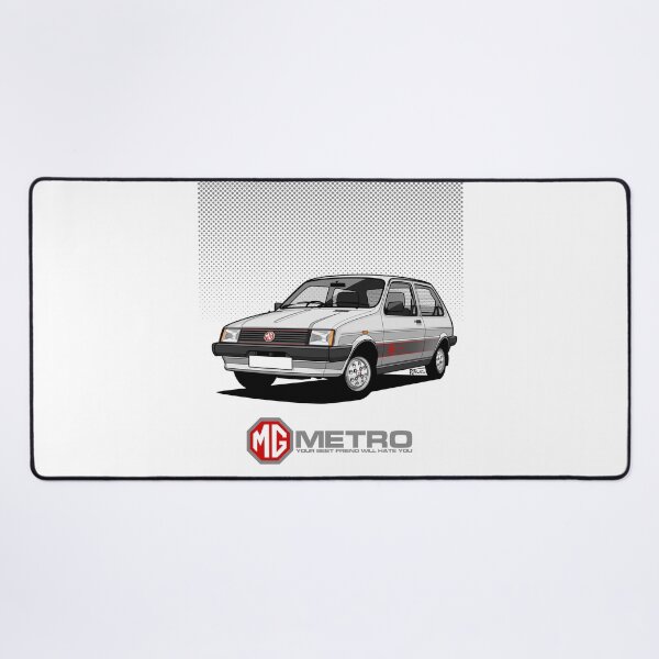 Item preview, MG Metro - single Illustration - Silver designed and sold by RJWautographics.