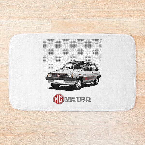Item preview, MG Metro - single Illustration - Silver designed and sold by RJWautographics.