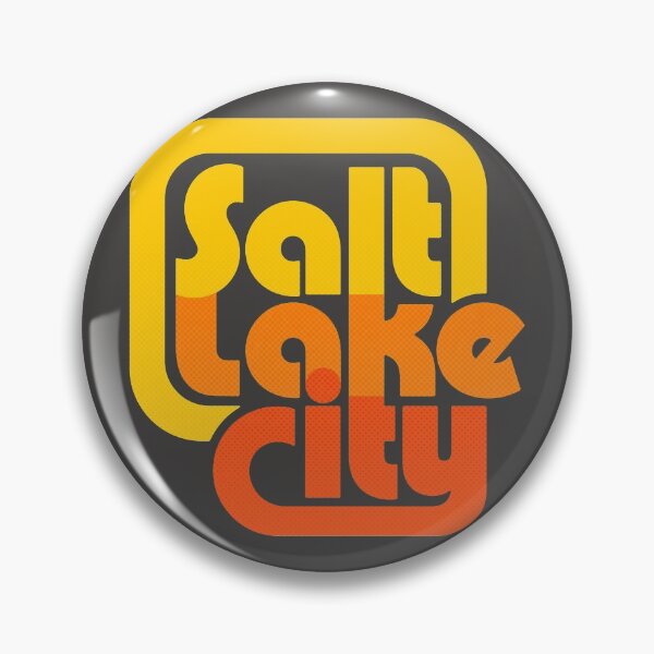 Item preview, Salt Lake City, Utah | Retro Block | Sunset designed and sold by retroready.