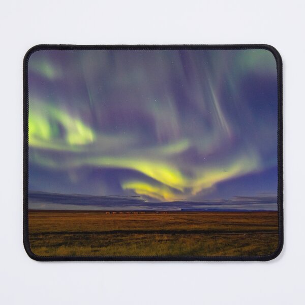 Item preview, Northern Lights over pastures designed and sold by roman-visuals.