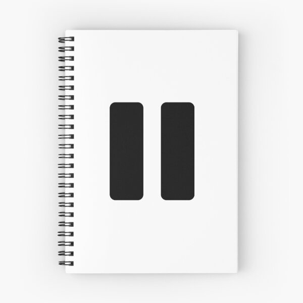 Item preview, Pause Button Of Music Player For Music Lover home Decor designed and sold by Funwithmusic.