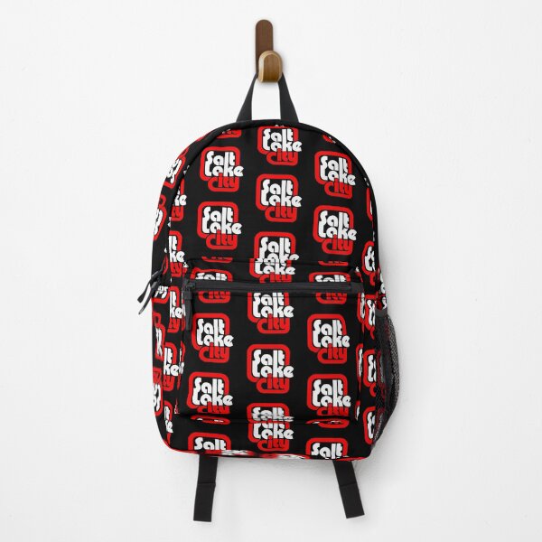 Item preview, Salt Lake City, Utah | Retro Block | Red & White designed and sold by retroready.