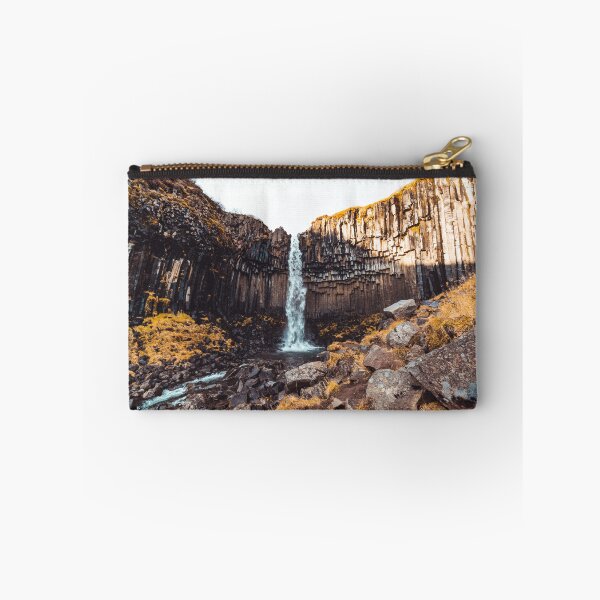 Item preview, Wide angle of Svartifoss Waterfall designed and sold by roman-visuals.