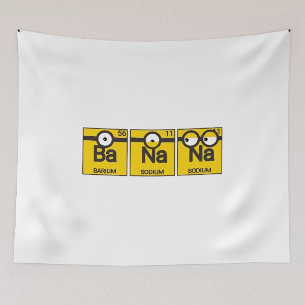 Item preview, Banana chemistry elements designed and sold by Tcseller.