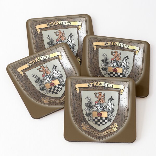Item preview, Halfpenny Surname Coat of Arms 1275, Old English designed and sold by LordSwanky.