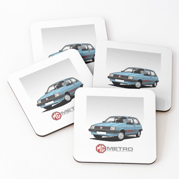 Item preview,  MG Metro - single Illustration - Denim Blue designed and sold by RJWautographics.