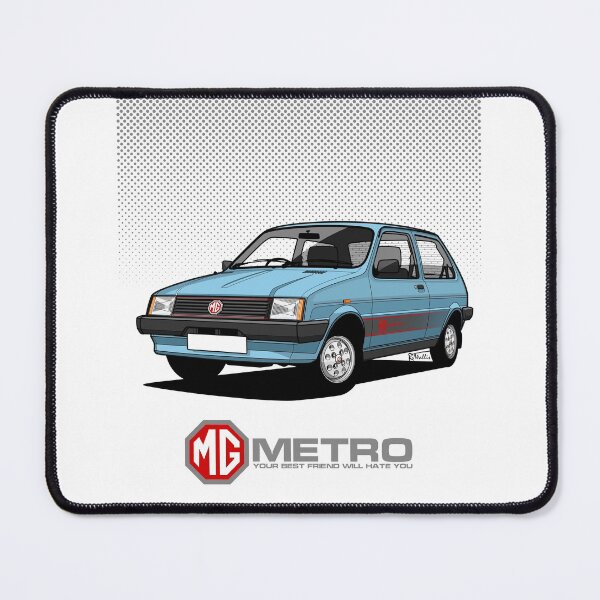 Item preview,  MG Metro - single Illustration - Denim Blue designed and sold by RJWautographics.
