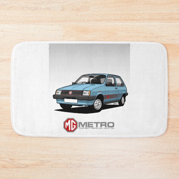 Item preview,  MG Metro - single Illustration - Denim Blue designed and sold by RJWautographics.