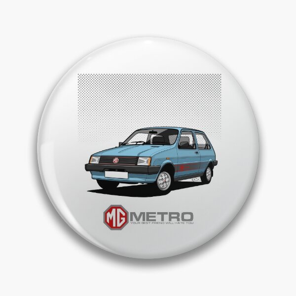 Artikelvorschau, MG Metro - Einzelabbildung - Denim Blue entworfen und verkauft von RJWautographics.