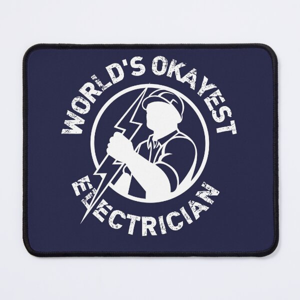 Item preview, World's Okayest Electrician - Funny Electrician Gift designed and sold by mayamay0.