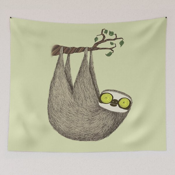 Item preview, Hypnotic Sloth designed and sold by agrapedesign.