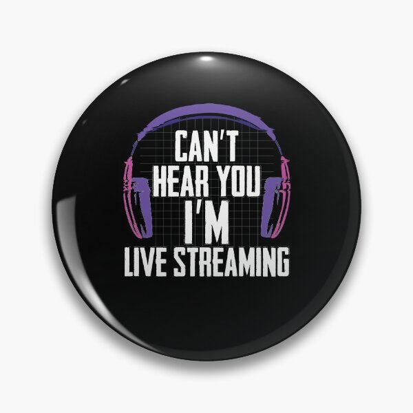 Item preview, Can't Hear You A Live Streamer Streaming Broadcast designed and sold by Nessshirts.