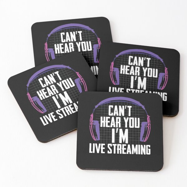 Item preview, Can't Hear You A Live Streamer Streaming Broadcast designed and sold by Nessshirts.