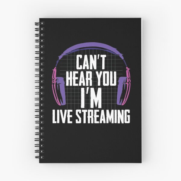 Item preview, Can't Hear You A Live Streamer Streaming Broadcast designed and sold by Nessshirts.