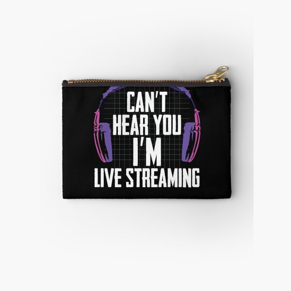 Item preview, Can't Hear You A Live Streamer Streaming Broadcast designed and sold by Nessshirts.