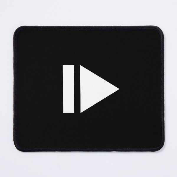 Item preview, Play Pause Button Of Music Player For Music Lover home Decor designed and sold by Funwithmusic.