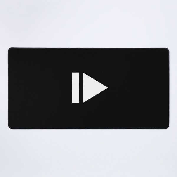 Item preview, Play Pause Button Of Music Player For Music Lover home Decor designed and sold by Funwithmusic.