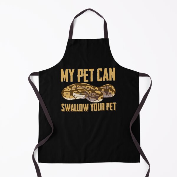 Item preview, My Pet Can Swallow Your Pet A Python Snake Lover designed and sold by Nessshirts.
