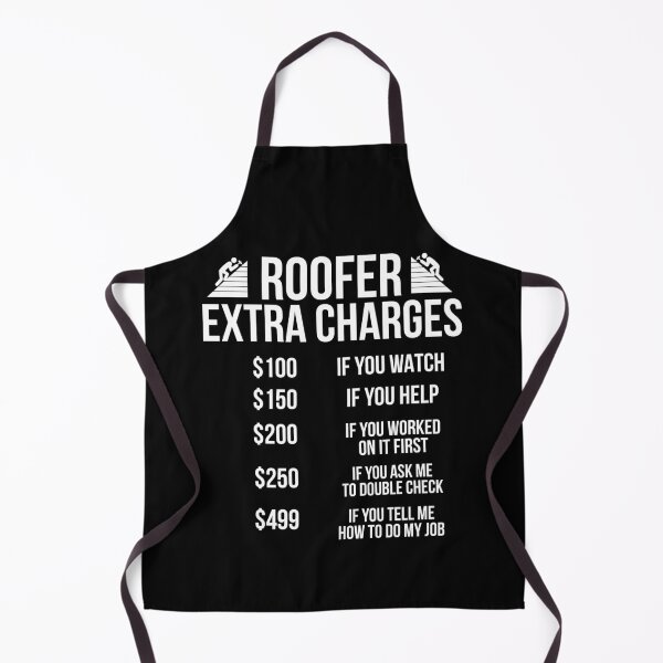 Item preview, Roofer Extra Charges Funny Roofing Gift designed and sold by AwesomeWorld1.