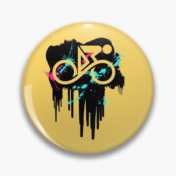 Item preview, Abstract Cyclist Graffiti Black Pink designed and sold by RabeDesigns.