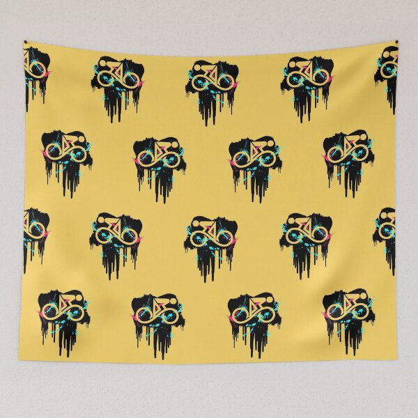 Item preview, Abstract Cyclist Graffiti Black Pink designed and sold by RabeDesigns.