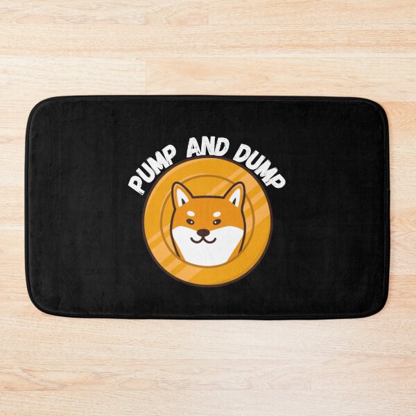 Item preview, Vintage Sunset Pump and Dump Shib coin- Shiba Inu Crypto (Shibatoken) designed and sold by CaitU.
