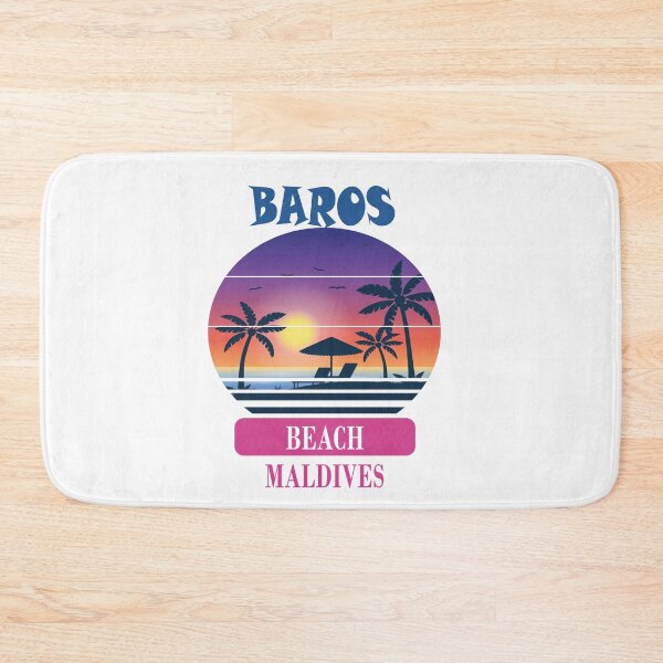 Item preview, Retro Baros Beach Maldives Sunset designed and sold by designArt95.