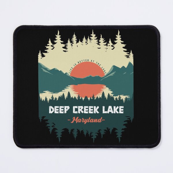 Item preview, Retro Deep Creek Lake Maryland designed and sold by Friday NightCo.