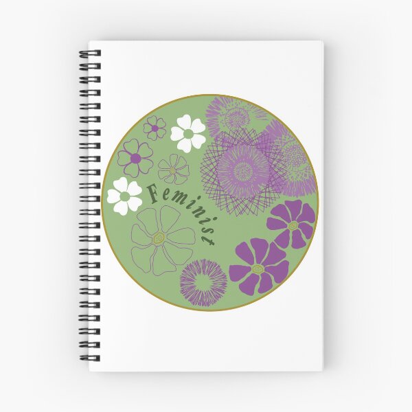 Item preview, Feminist floral circle designed and sold by ncxadair.