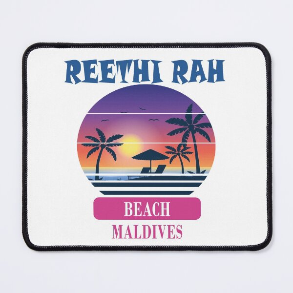 Item preview, Retro Reethi Rah Beach Maldives Sunset designed and sold by designArt95.