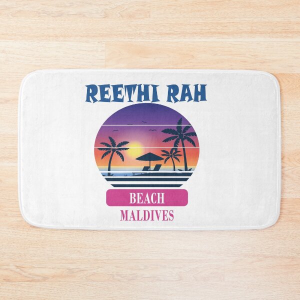 Item preview, Retro Reethi Rah Beach Maldives Sunset designed and sold by designArt95.