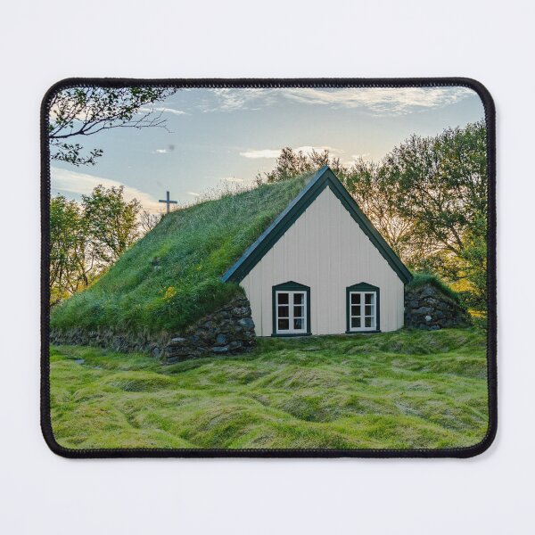 Item preview, Hofskirkja Iceland's turf church designed and sold by roman-visuals.